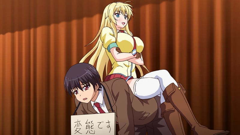 美少女生徒会長が犯されちゃう ドsなマイナ会長サマがmノートに支配されました 蔑みねだるドsなドm エロアニメ動画 リボン